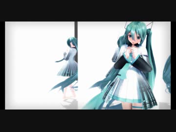 【MMD】ミクさんに「ワタシノテンシ」を踊ってもらった♪