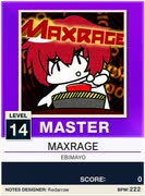 【譜面確認用】 MAXRAGE MASTER 【チュウニズムNEW外部出力】