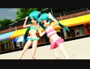 ちびぷちあぴミク Booo! 【MMD-MV】