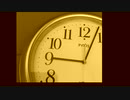 電波時計の調整　Radio clock adjustment