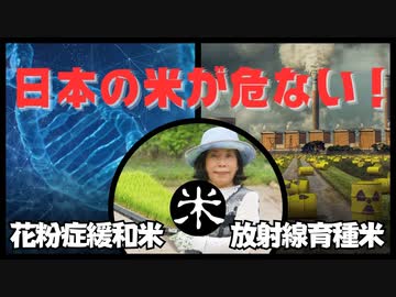 日本のお米が本当に危ない…！