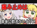 どうして痛み止めは食後に飲まなきゃいけないの？【VOICEROID解説】 NSAIDs