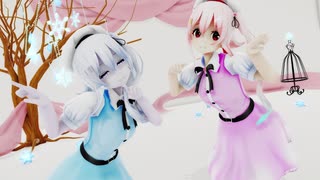 【MMD艦これ】わるはる姉妹でスターリースカイ☆パレード【エンジェル】