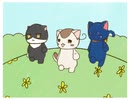 【手描きAPヘタリア】花さかニャンコ