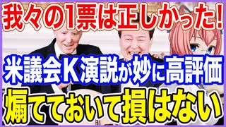 我々の1票は正しかったのだ！K大統領の米議会演説が妙に高評価だった件･･･煽てておいて損はない！【2023/04/28】