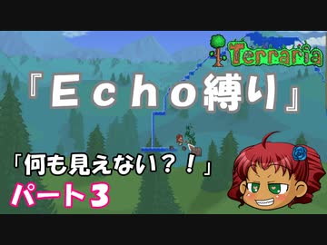 [Terraria]　『Ｅｃｈｏ縛り』パート３　[ゆっくり実況]
