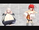 【MMD】夢盛りカルイアでデビルじゃないもん【爆乳】