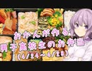 ゆかりおかんが作る男子高校生のお弁当紹介！（4/24～4/28）