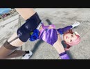 鉄拳7 アリサ スタンディングアキレスホールド リョナ