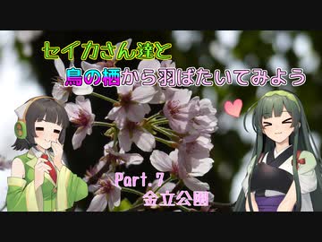 【お花見】セイカさん達と鳥の栖から羽ばたいてみよう Part.7 金立公園