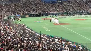 WBC2023 侍JAPAN vs チェコ　試合前