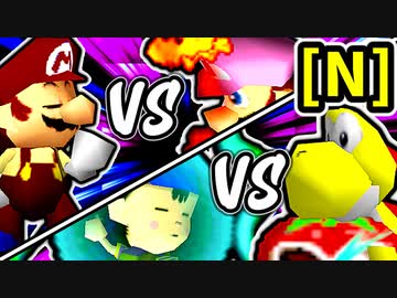 【第二十回】[ユウナ vs レイア] [モルダー vs ねこ]【Nブロック第八＆第九試合】-64スマブラCPUトナメ実況-