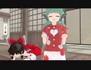 【東方MMD紙芝居】霊夢と魔理沙とあうんと清蘭とナズーリンの話と清蘭とナズーリンの話