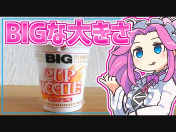 【日清】四国めたんの限界食生活 7日目 カップヌードル ビッグ