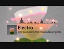【Electro】light production that imitates flower petals