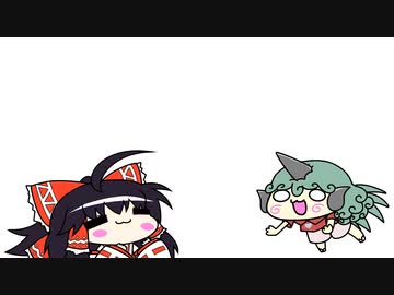 【東方手書きショート】ブチギレ!！れいむちゃん☆2589