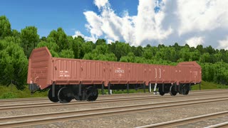 【MMD-OMF13】国鉄トキ25000型無蓋貨車【MMD鉄道】