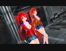 【MMD】シークレット・アイリス【重音テト　波音リツ】