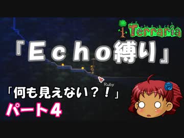 [Terraria]　『Ｅｃｈｏ縛り』パート４　[ゆっくり実況]
