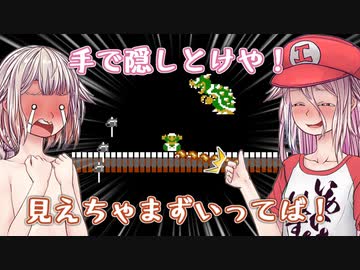 【いもうと】絶対脱がないと誓うマリオ2実況【あね】W.7
