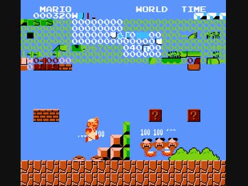 Super Mario Bros 完全フリーズ in 23.96秒　(更新版その2)