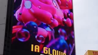 【IA】「INTERGALACTIA / IA GLOWB」渋谷ビジョン広告