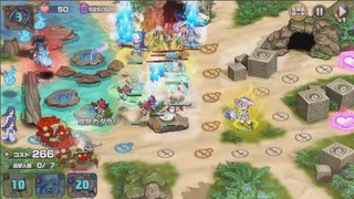【モンスター娘TD】伍！百鬼夜行で大討伐EX・水パE以下+アニシラ様攻略