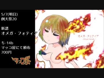 【例大祭20XFD】オメガ・フォティア【東方アレンジCD】