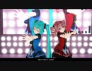 [MMD] アイドル新鋭隊　TDA式改変テトさん　と　ミクさん