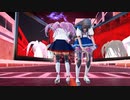 【Ray-mmd】明石と大淀がゴーストタウンでバイオレンストリガー