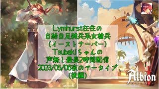 【Albion Online】自給自足雑兵系女槍兵Tsubakiちゃんの声無し最長2時間配信2023/05/06の夜の部のアーカイブ後編