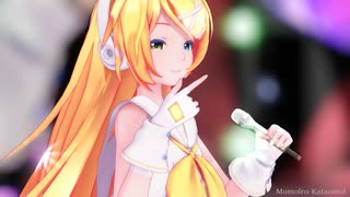 【MMD】♡桃色片想い♡【Sour式鏡音リン Long Hair】