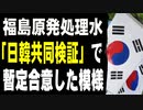 福島原発処理水、「日韓共同検証」で暫定合意した模様