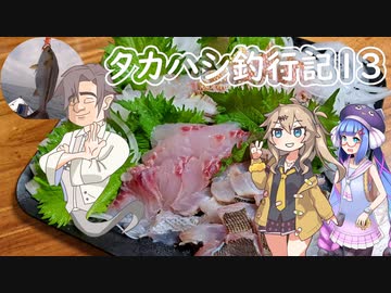 タカハシ釣行記13【イサキのお造り】