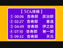 ５曲連続で【  うどん体操  】　煉獄杏寿郎　竈門炭治郎　我妻善逸　嘴平伊之助　時透無一郎　宇髄天元【 鬼滅のMMD 】
