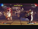 ストリートファイター5　プレイ動画　ハン＝ジュリVSバルログ(自分)
