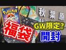 【秋葉原名物】ポケカ福袋開封！【大人気】