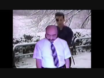 伊達政宗に背中を預ける武田信玄