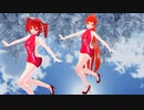 【MMD】君色マリンスノウ【重音テト　波音リツ】
