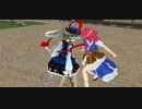 (mmd Touhou/東方) Komachi Onozuka revenge part 3 (四季映姫ョナ) R-18