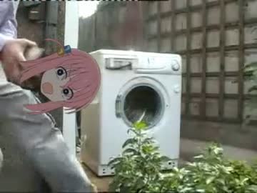 洗濯機にぼっちちゃんを入れたら大変なことになった