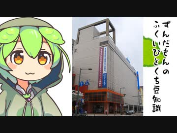 ずんだもん「福井の百貨店、〇〇」
