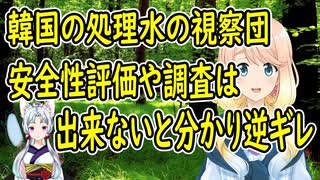 【韓国の反応】福島の処理水放流の韓国視察団が、安全性評価や調査に参加する事は出来ないと知った韓国さんが逆ギレ【世界の〇〇にゅーす】