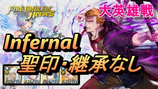 【FEH】大英雄戦 ライナス インファナル 配布のみ 聖印・継承なし