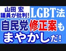 LGBT法　自民党修正案はまやかしだ！ 　山田宏議員も批判！