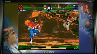 ストリートファイターZERO3　プレイ動画　豪鬼VSソドム(自分)