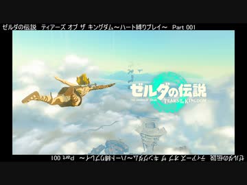 【ゼルダの伝説】ティアーズオブザキングダム【初見ハート縛り】part_001