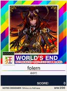 【譜面確認用】 folern 「狂」 【チュウニズムNEW外部出力】