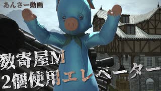 【FF14】数寄屋Mハウス2個使用エレベーター【ハウジング】【housing】