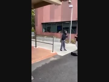 ホモと見る催涙スプレーに敗北したハンマーブロス♀